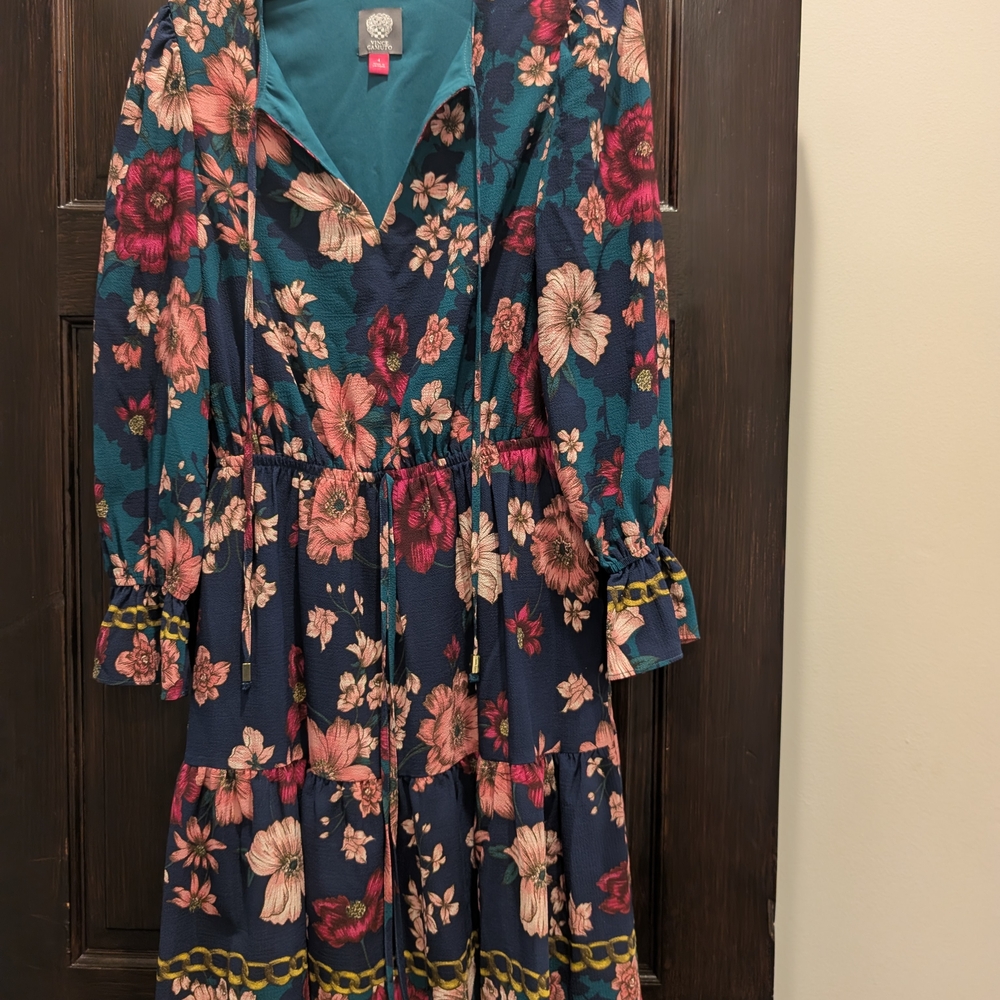 Vince Camuto Teal Dress